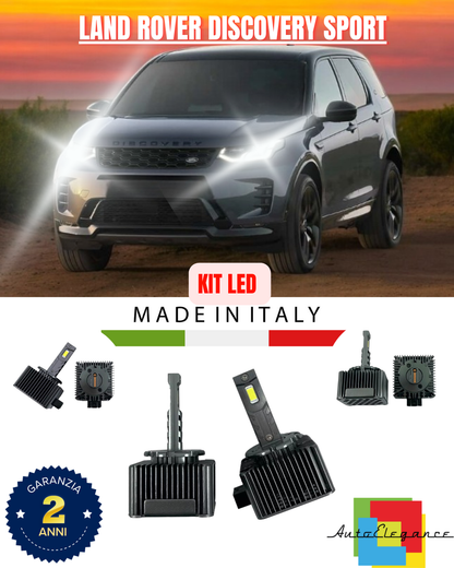 ❤️ LAMPADE ANABBAGLIANTI D3S KIT LED 6000K ADATTO PER LAND ROVER DISCOVERY ❤️