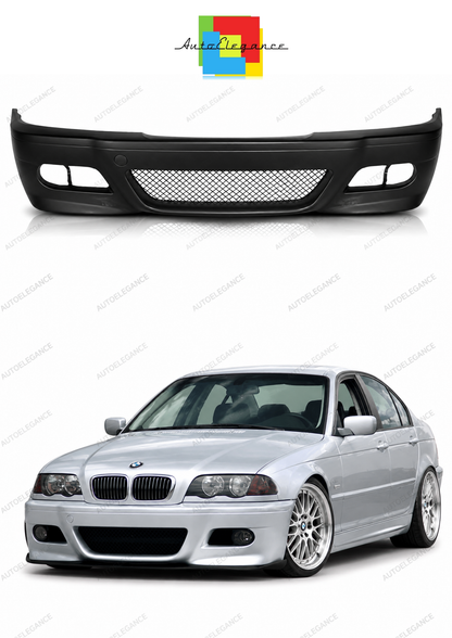 💫ART.10348 PARAURTI ANTERIORE SPORTIVO PER BMW E46 98-05 S/T💫