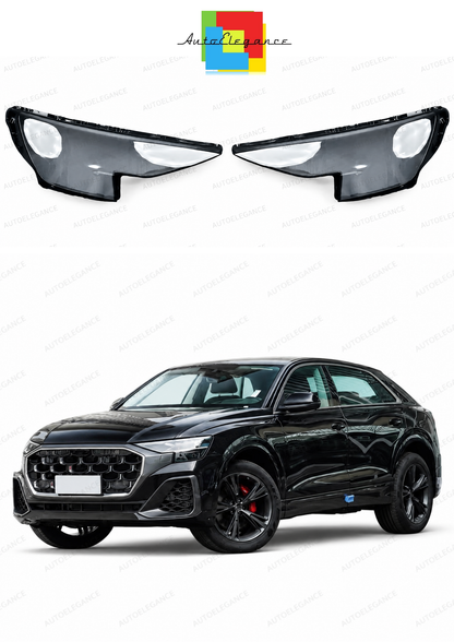 💫ART.10396 COVER FARI ANTERIORI Per Audi Q8 2024-💫