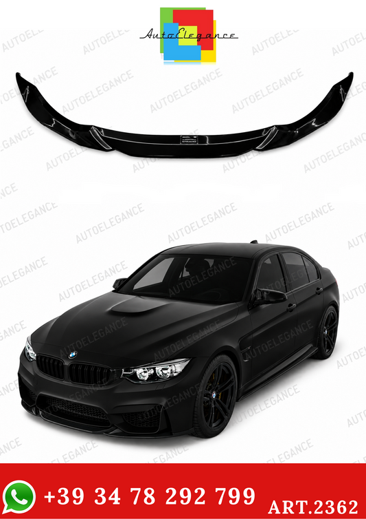 2362⭐Splitter anteriore adatto per BMW Serie 3 M3 F80 14-18 Serie 4 M4F82 14-21⭐