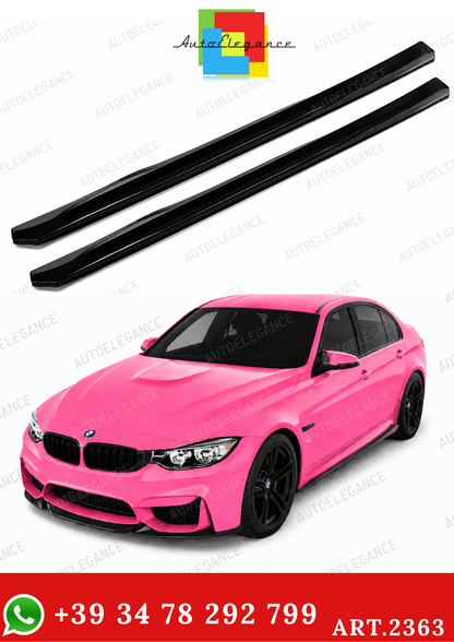 2363 ⭐Sotto Minigonne laterali adaptate for BMW Serie 3 M3 F80 14-18⭐