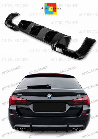 ART. 0086 DIFFUSORE BMW SERIE 5 F10 F11  NERO LUCIDO