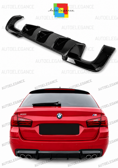 ART. 0086 DIFFUSORE BMW SERIE 5 F10 F11  NERO LUCIDO