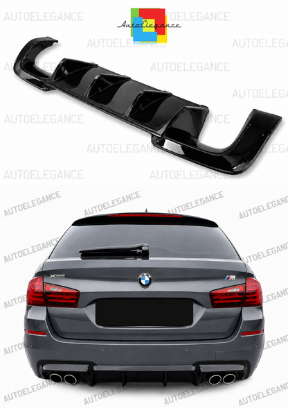 ART. 0086 DIFFUSORE BMW SERIE 5 F10 F11  NERO LUCIDO