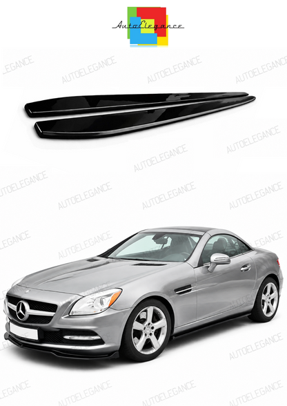 👉ART.10360 COPPIA SOTTOMINIGONNE LATERALI TUNING PER MERCEDES-BENZ SLK R172 (170cm)👈