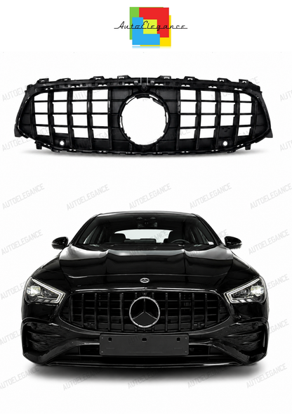 💫ART.10386 Griglia Stile CLA 45 -CLA (C118) Facelift (2024-2026) Nero Lucido💫