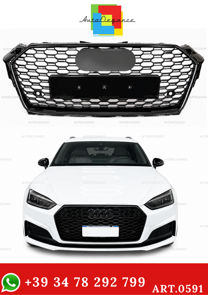💕ART. 0591 GRIGLIA A5 F5 2016-2019 LOOK RS5 NERA💕