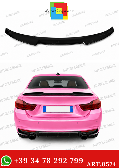 0574⭐BMW 4 F32 2013-2020 COUPE REAR BONNET SPOILER ABS M4 LOOK⭐ 