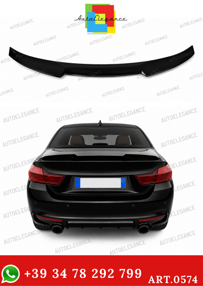 0574⭐BMW 4 F32 2013-2020 COUPE REAR BONNET SPOILER ABS M4 LOOK⭐ 