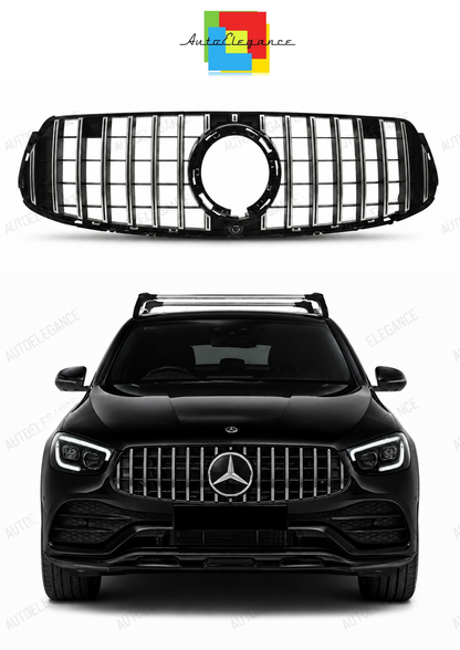 💫ART.10387 Griglia Stile GLC 63 per GLC X253, C253 20-23 Paraurti cromato AMG Line💫