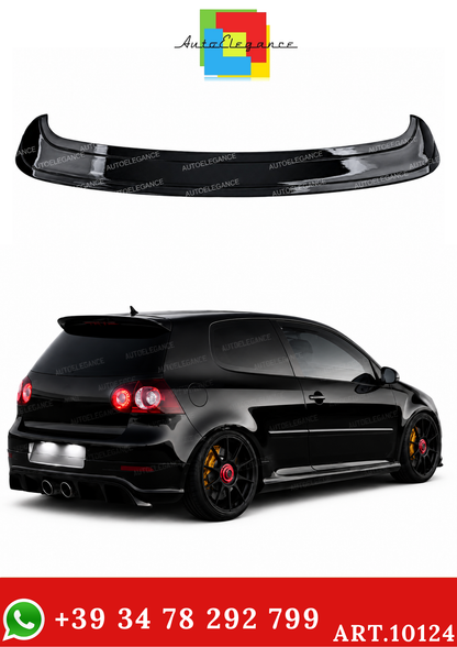 💫ART.10124 Spoiler sul Tetto Look Performance Nero Lucido per VW Golf 5 2003-2008💫