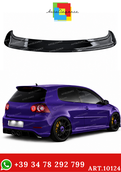💫ART.10124 Spoiler sul Tetto Look Performance Nero Lucido per VW Golf 5 2003-2008💫