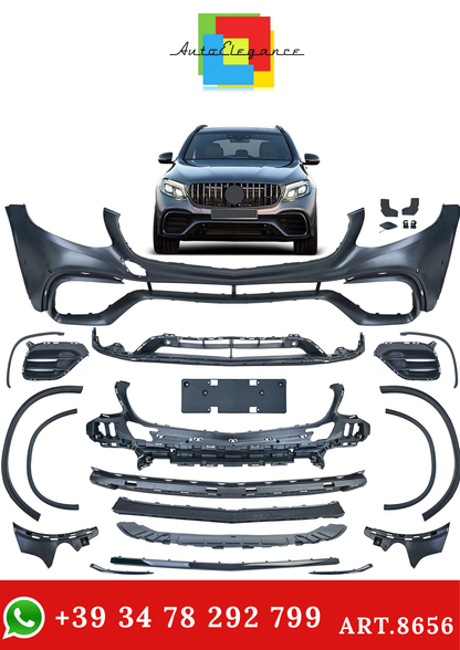 💫ART.8656 (Paraurti anteriore + parafanghi) per Mercedes GLC X253 / C253 Coupé 15-19💫