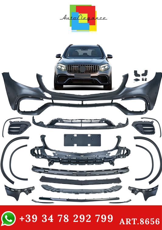 💫ART.8656 (Paraurti anteriore + parafanghi) per Mercedes GLC X253 / C253 Coupé 15-19💫