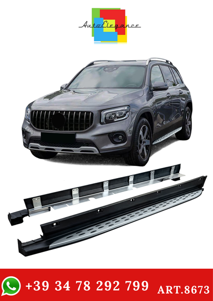 💫ART.8673 Pedane Laterali OE Style adatto per Mercedes GLB 2019-2025💫
