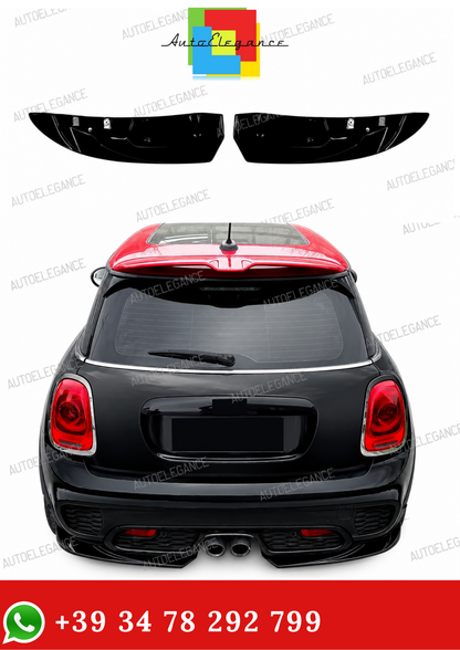 💫Flaps Posteriori Nero Lucido per Mini Cooper F55 F56 F57 JCW 2014-2021💫