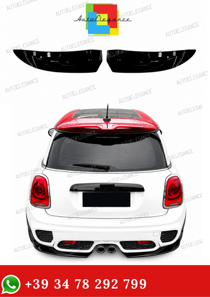 💫Flaps Posteriori Nero Lucido per Mini Cooper F55 F56 F57 JCW 2014-2021💫