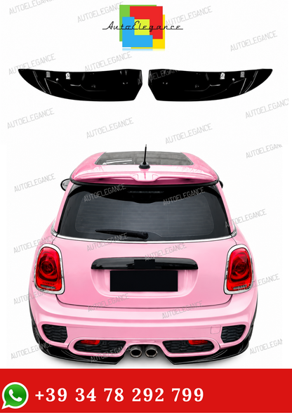 💫Flaps Posteriori Nero Lucido per Mini Cooper F55 F56 F57 JCW 2014-2021💫