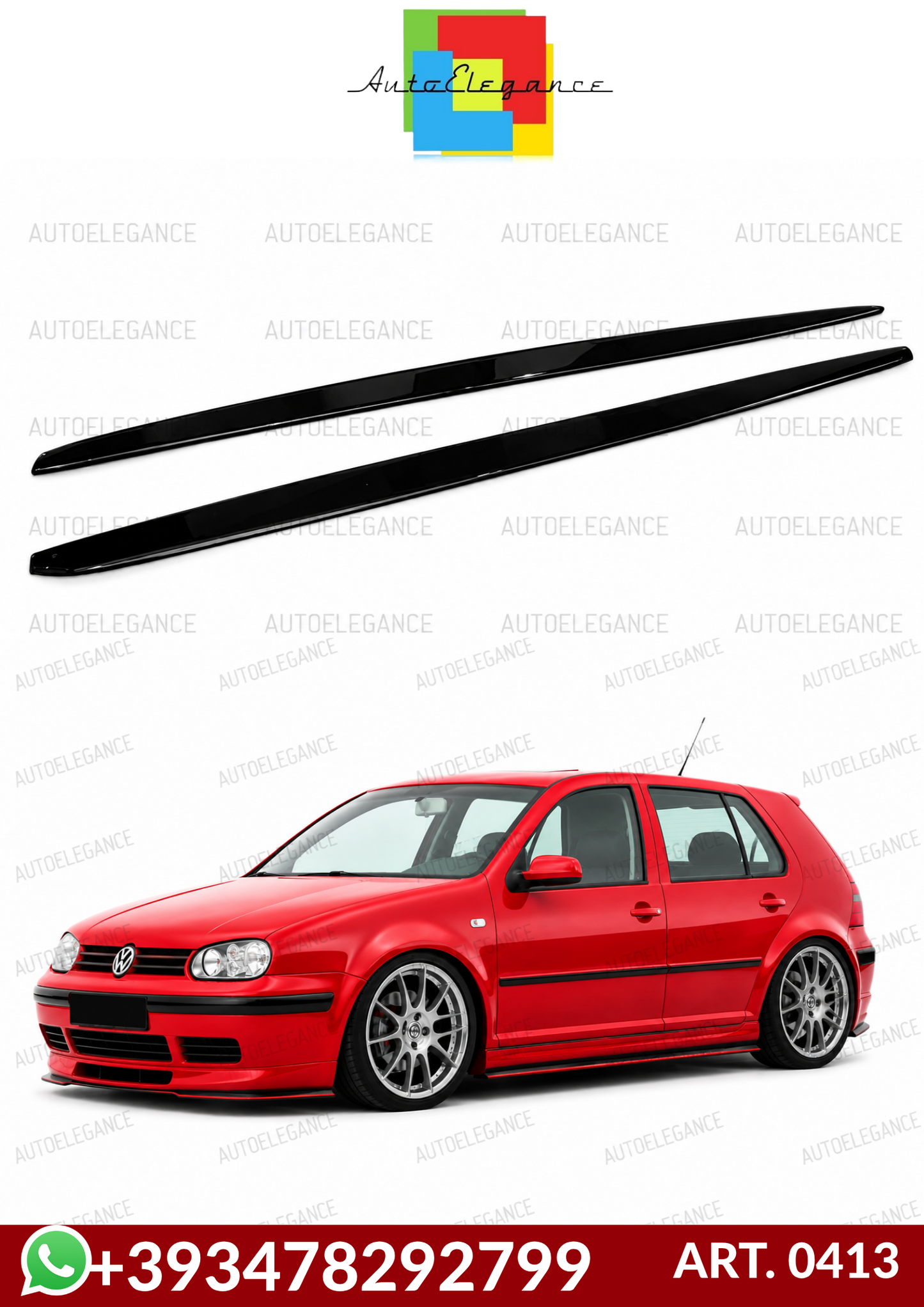 💕 ART. 0413 SOTTO MINIGONNE  VW GOLF 4 💕
