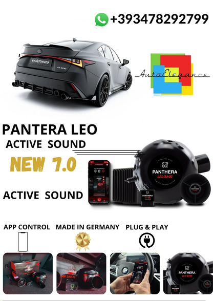 💕ART.2672 PANTHERA Soundsystem Booster 7.0 -Lexus IS 500 Mk3  (XE30) 💕