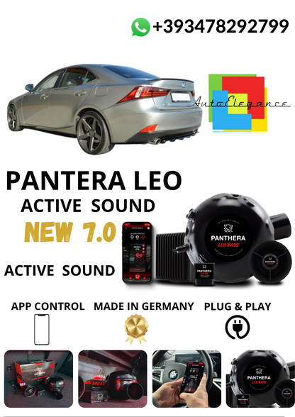 💕ART.2672 PANTHERA Soundsystem Booster 7.0 - Lexus IS Mk3 T💕