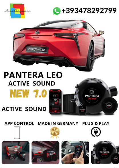 💕ART.2672 PANTHERA Soundsystem Booster 7.0 - Lexus LC 500💕