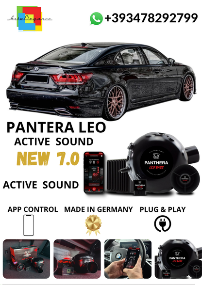 💕ART.2672 PANTHERA Soundsystem Booster 7.0 -  Lexus LS Mk4 Facelift💕