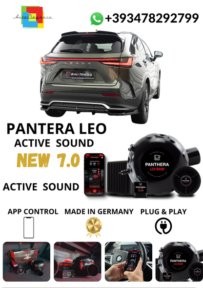 💕ART.2672 PANTHERA Soundsystem Booster 7.0 - Lexus NX F-Sport Mk2💕
