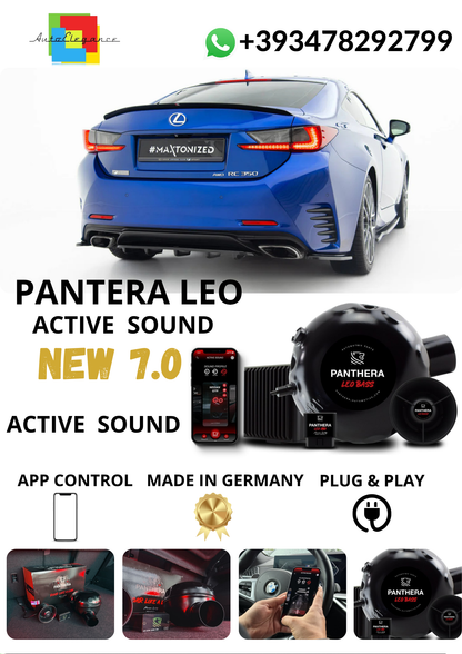 💕ART.2672 PANTHERA Soundsystem Booster 7.0 - Lexus RC Mk1💕