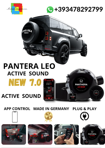 💕ART.2672 PANTHERA Soundsystem Booster 7.0 - Land Rover Defender Mk4💕