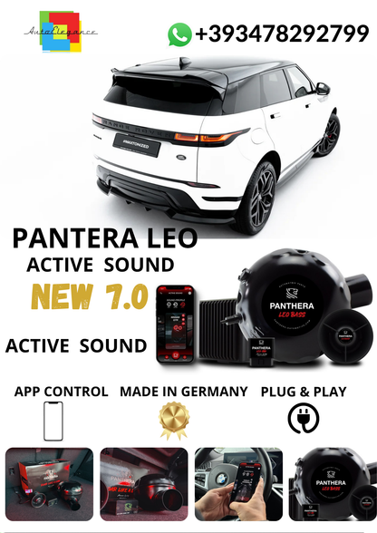 💕ART.2672 PANTHERA Soundsystem Booster 7.0 -Land Rover Range Rover Evoque HS 💕