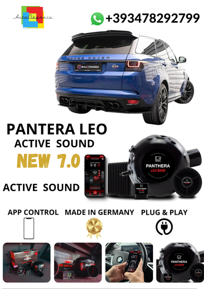 💕ART.2672 PANTHERA Soundsystem Booster 7.0 -  Range Rover Sport SVR Mk2💕