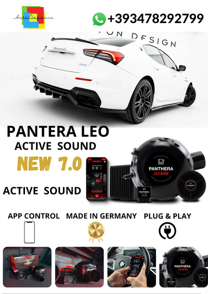 💕ART.2672 PANTHERA Soundsystem Booster 7.0 -Maserati Ghibli Modena Mk3💕