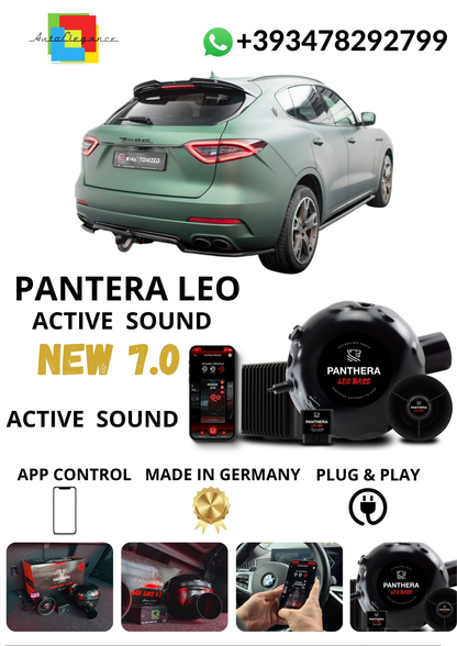 💕Sound Booster Panthera Maserati Levante  Scarico Sportivo Elettronico💕