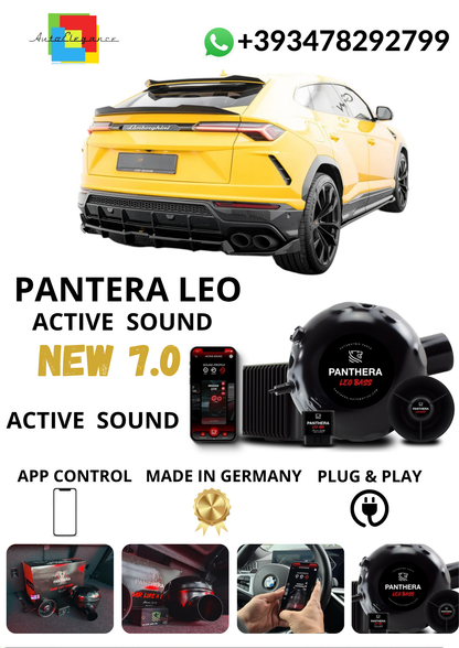 💕Sound Booster Panthera Lamborghini Urus   Scarico Sportivo Elettronico💕