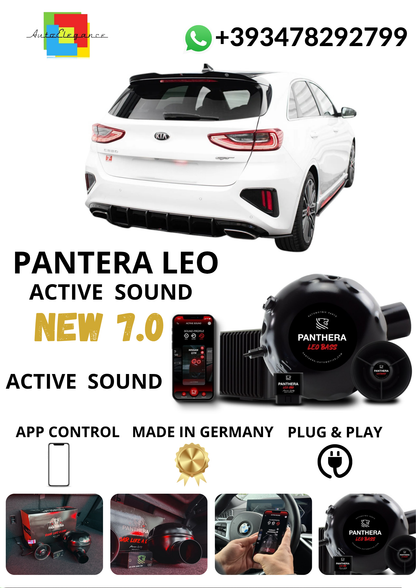 💕Sound Booster Panthera Kia Ceed GT Mk3 Scarico Sportivo Elettronico💕