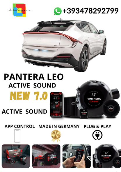 💕Sound Booster Panthera Kia EV6 GT-Line   Scarico Sportivo Elettronico💕