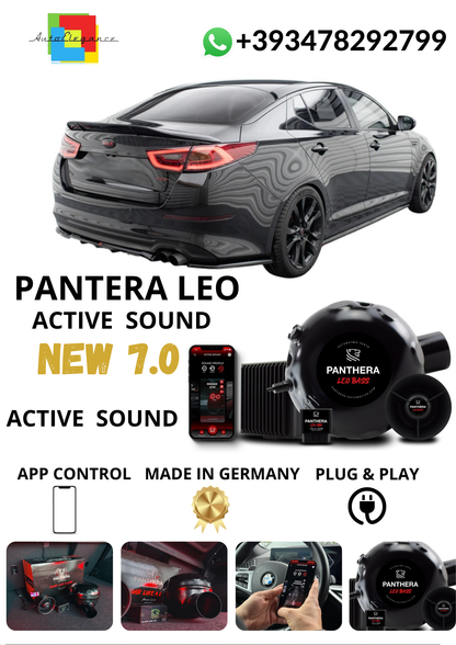 💕Sound Booster Panthera Kia Optima Mk3  Scarico Sportivo Elettronico💕
