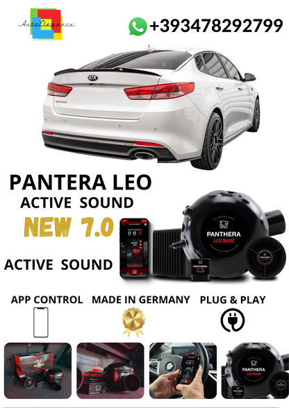 💕Sound Booster Panthera Kia Optima Mk4 Scarico Sportivo Elettronico💕