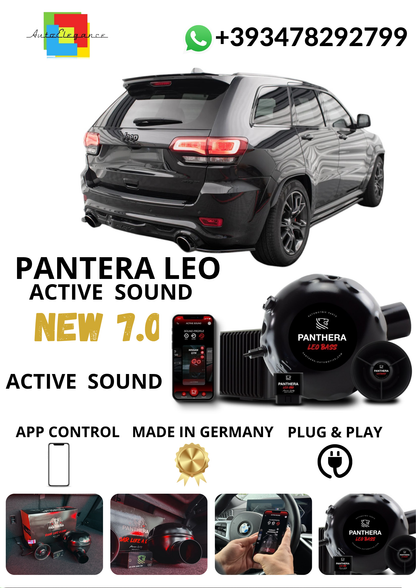 💕Sound Booster Panthera Jeep Grand Cherokee WK2 Scarico Sportivo Elettronico💕