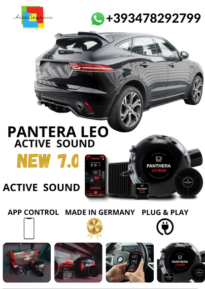 💕Sound Booster Panthera Jaguar E-Pace  X540 Scarico Sportivo Elettronico💕