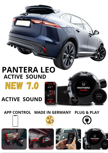💕Sound Booster Panthera Scarico Elettronico Active Exhaust Jaguar F-Pace 💕