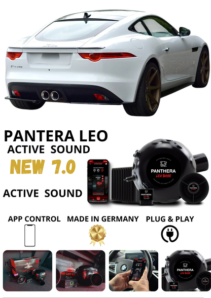 💕Sound Booster Panthera Scarico Elettronico Active Exhaust Jaguar F-Type X152💕