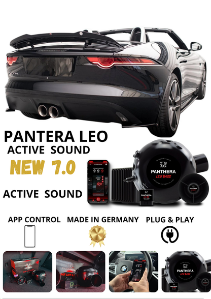 💕Sound Booster Panthera Scarico Elettronico Active Exhaust Jaguar F-Type X152💕