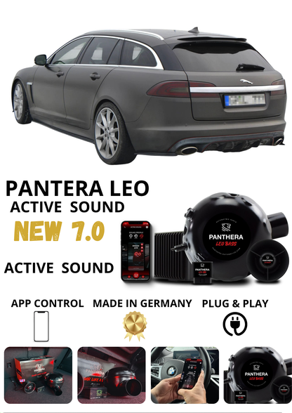 💕Sound Booster Panthera Scarico Elettronico Active Exhaust JAGUAR XF (X250) 💕