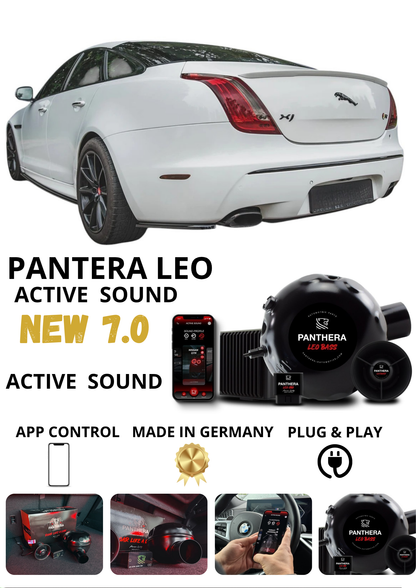 💕Sound Booster Panthera Scarico Elettronico Active Exhaust Jaguar XJ X351💕