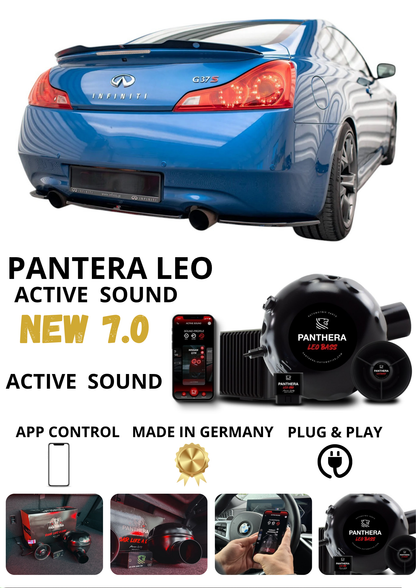 💕Sound Booster Panthera Scarico Elettronico Active Exhaust Infiniti G37💕