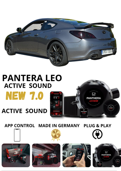 💕Sound Booster Panthera Scarico Elettronico Active Exhaust Hyundai GenesisMK1💕