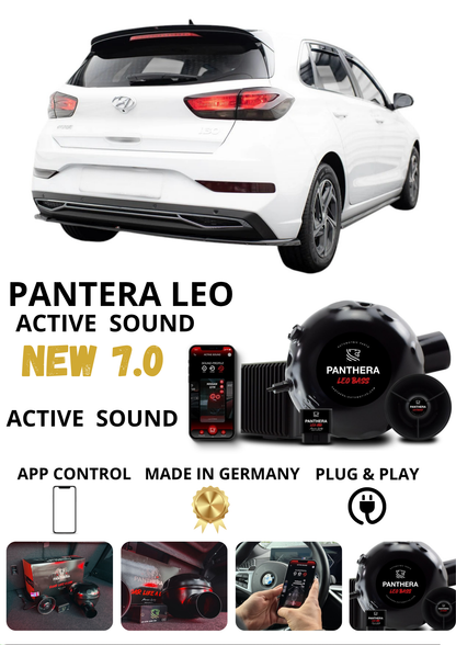 💕Sound Booster Panthera Scarico Elettronico Active Exhaust HYUNDAI I30 MK3💕