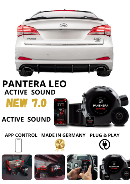 💕Sound Booster Panthera Scarico Elettronico Active Exhaust  Hyundai I40 Mk1💕